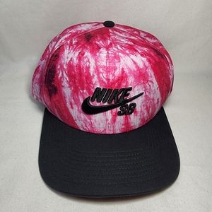 Nike SB Pink Tie Dye Hat Baseball Cap